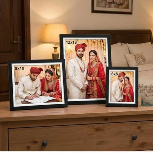 eliexpo Premium 12x18 inches Black Border Photo Frame