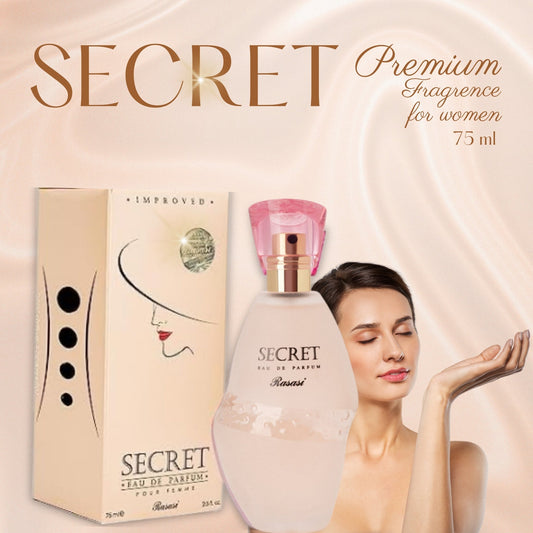 Haven & Hue™ Secret Perfume for Women by Rasasi – 75ml | Luxurious & Long-Lasting Fragrance