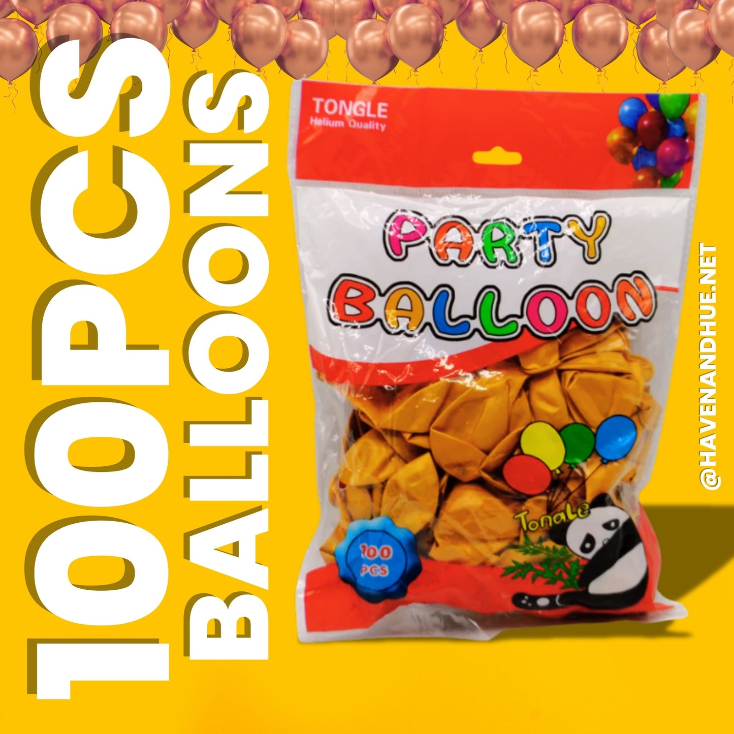 Pack of 100 Party Balloons – all-Colors available| eliexpo™