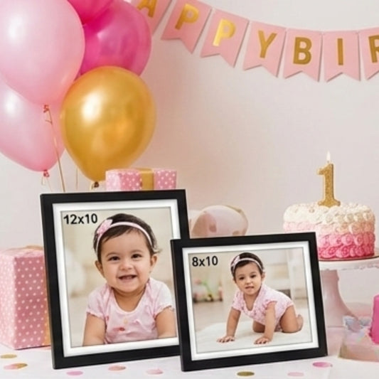 eliexpo Premium 6x8 inches Black Border Photo Frame