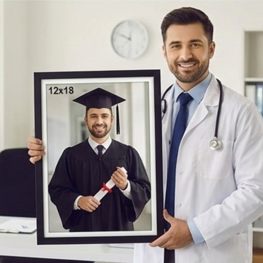 eliexpo Premium 12x18 inches Black Border Photo Frame