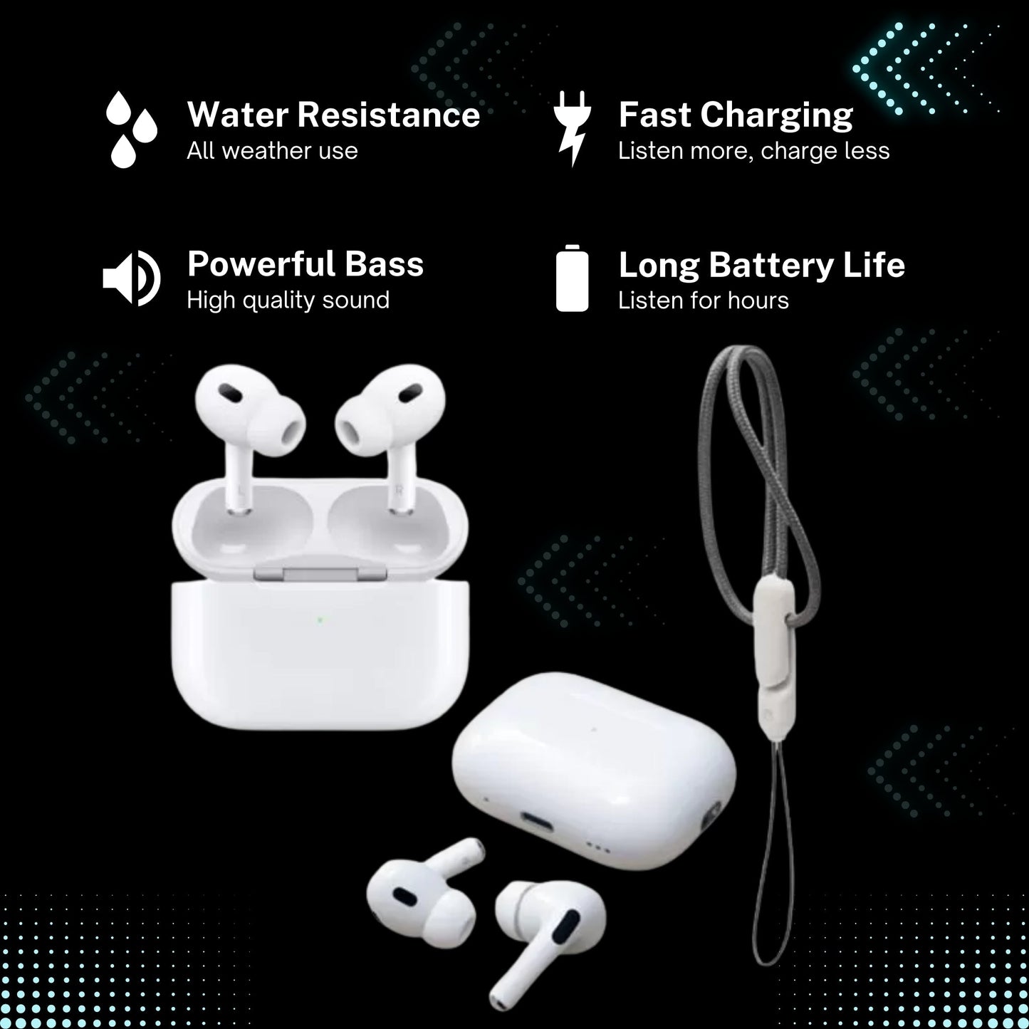 eliexpo™ AirPods Pro 2 (Japan Edition) – Type-C | 2nd Gen Dual ANC 🎧