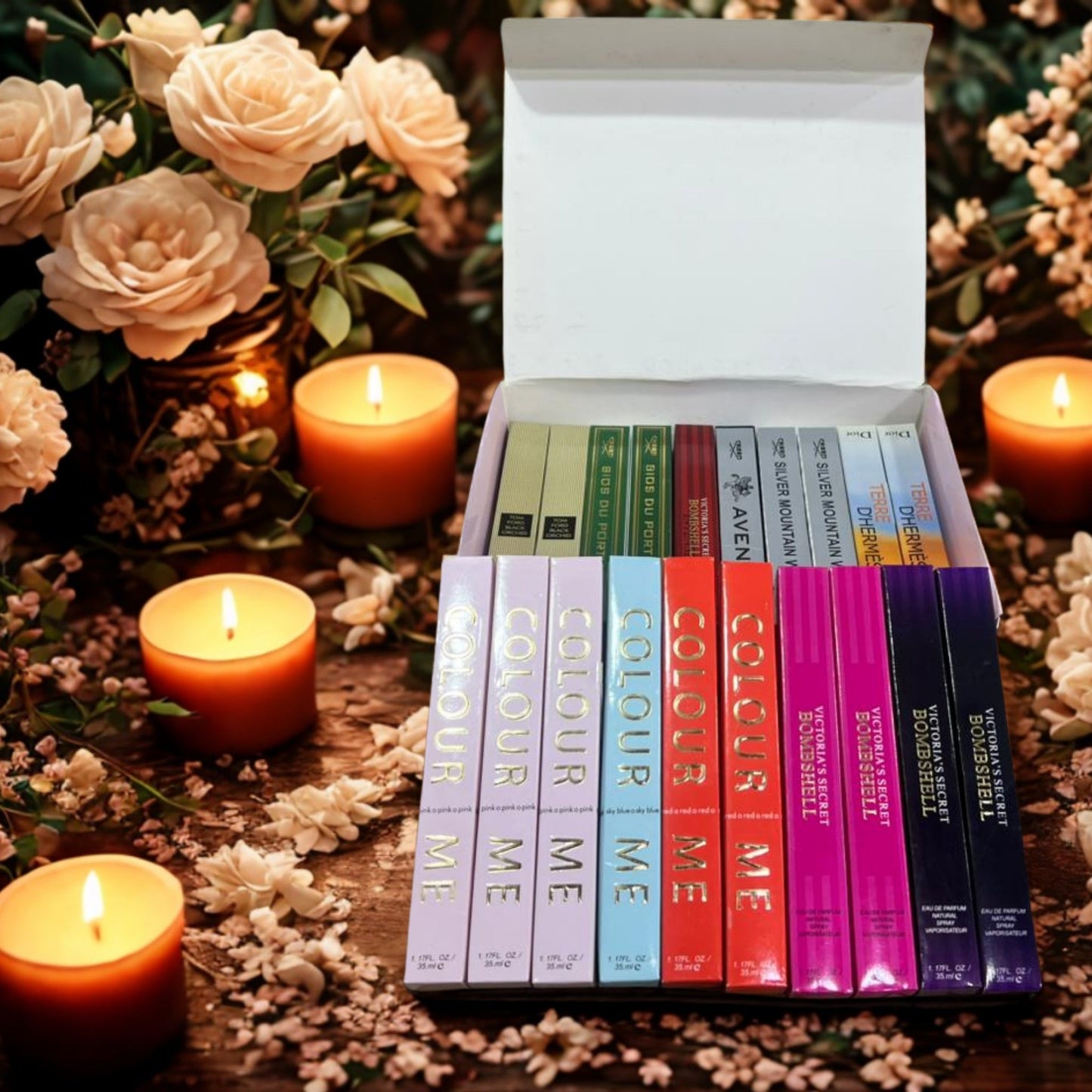 Haven & Hue™ 20-Piece Pocket / Pen Perfume Gift Pack – Men, Women & Combo