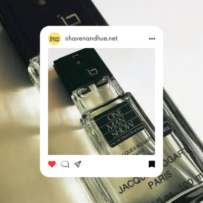 Haven & Hue™ One Man Show by Jacques Bogart – Eau de Toilette for Men 100ml | Classic & Timeless Fragrance