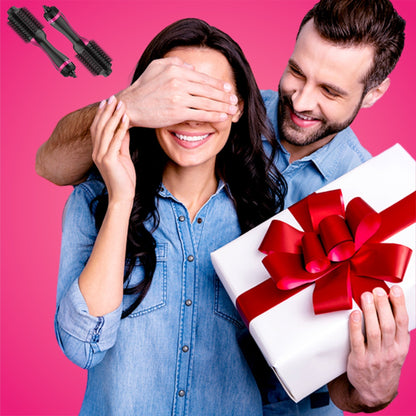 5-in-1 One-Step Hair Dryer & Volumizer Styler Brush with Ionic Anti-Frizz Technology | eliexpo™