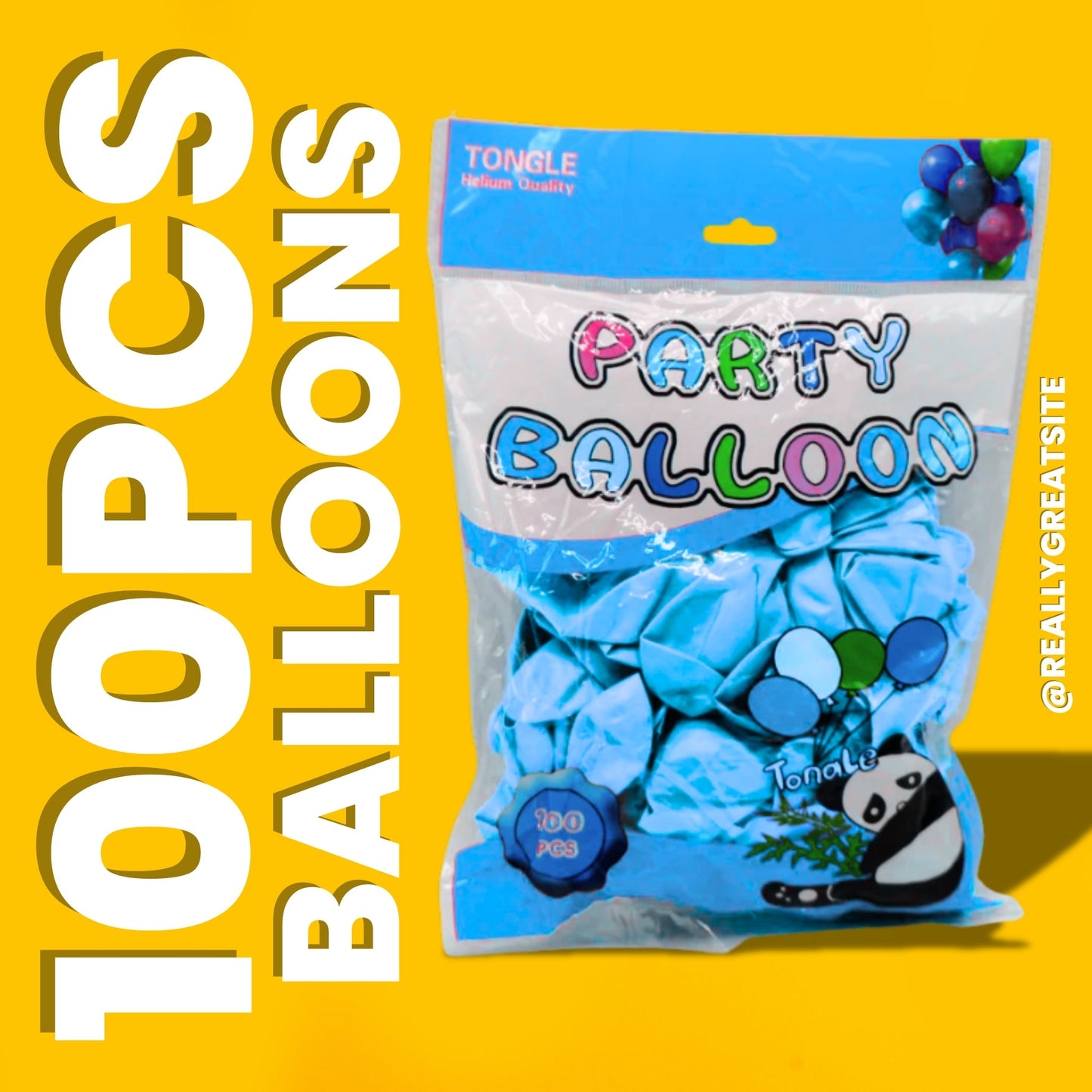 Pack of 100 Party Balloons – all-Colors available| eliexpo™